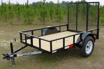  Landscape Utility Trailer 